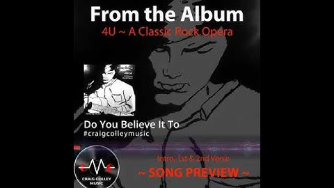 In this video - Craig Colley Music | Album 4U | Do You Believe It Too #shorts