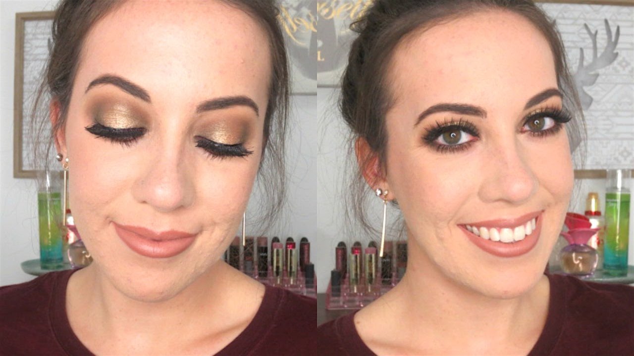 Chocolate & Gold Halo Tutorial | Carson Ensley