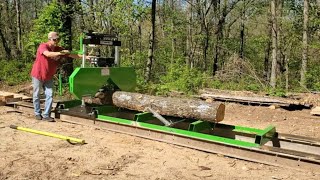 Harbor freight sawmill first time operating