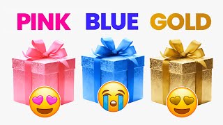 Choose Your Gift! 🎁 Pink, Blue or Gold 💗💙⭐️