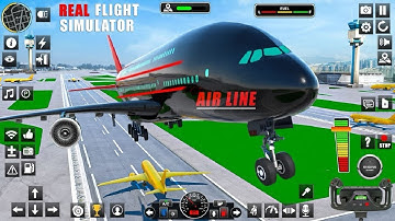 Airlines Simulator 2025 | Realistic Airplane Flight Gameplay | Pilot Simulator Game
