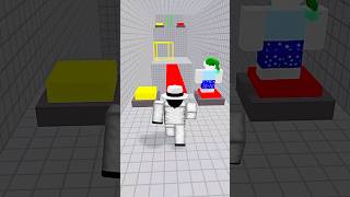 Helping random in teamwork puzzles obby 😍😂 #roblox #robloxmemes #shorts