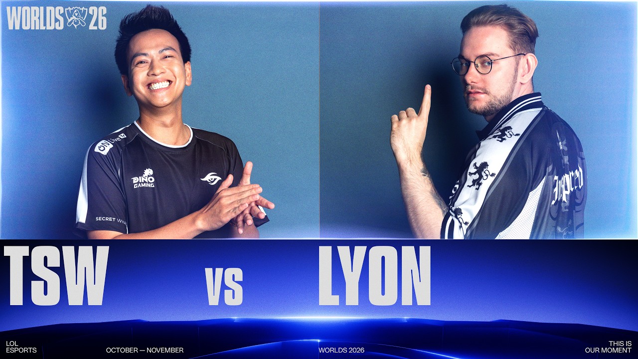 TSW vs. LYON | WORLDS 2026 | Swiss Stage Day 1