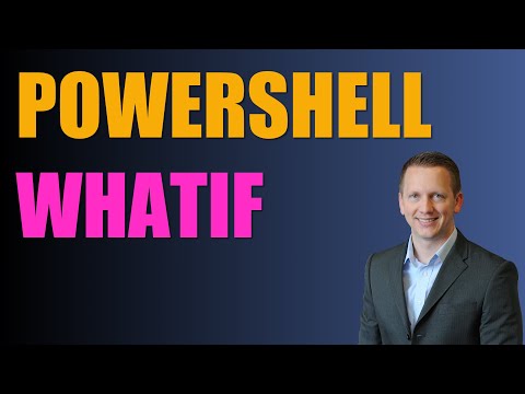 Use PowerShell WhatIf So You Don't Break Stuff
