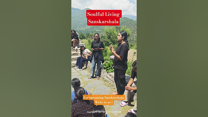 Soulful Living ~ Sanskarshala #parenting #joyofstudy #joyofexams #summercamp #kids  #ananditpariwar