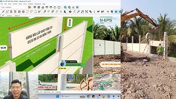 Hướng Dẫn Thi Công Cột H Làm Hàng Rào #thiconghangrao #hangraolapghep
