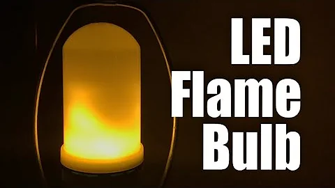 LMCO LED Flickering Flame Effect Fire Light Bulb Review