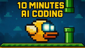Can GOOGLE GEMINI create FLAPPY BIRD in 10 MINUTES?? - AI Coding Games