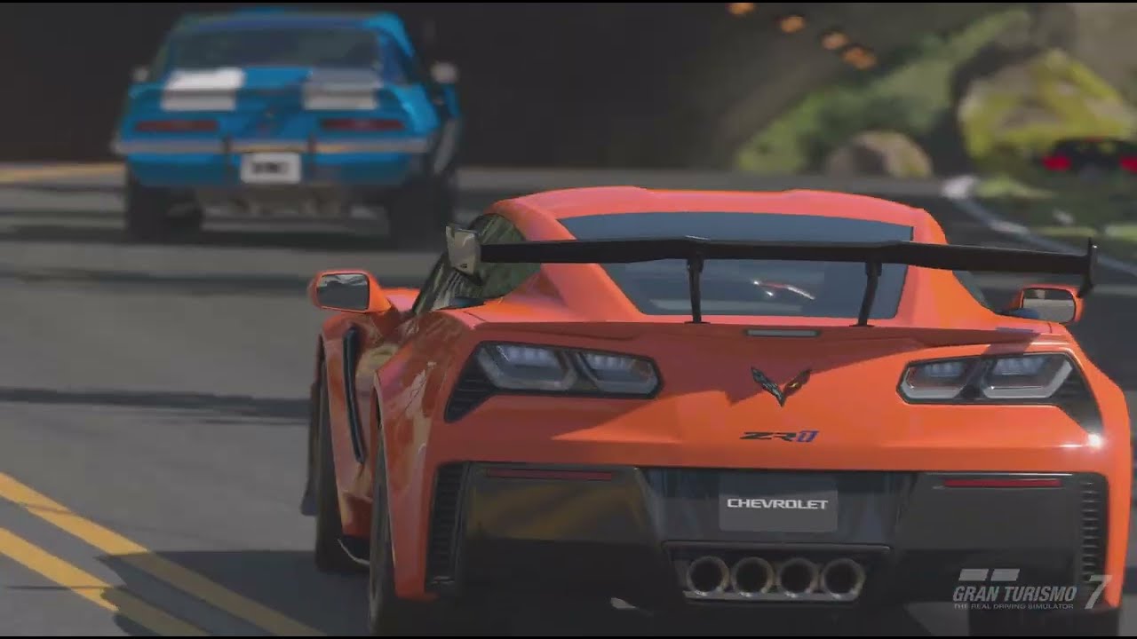 Gran Turismo 7: Gameplay - Part 10 “Chervolet Corvette C7, Trial Mountain” 