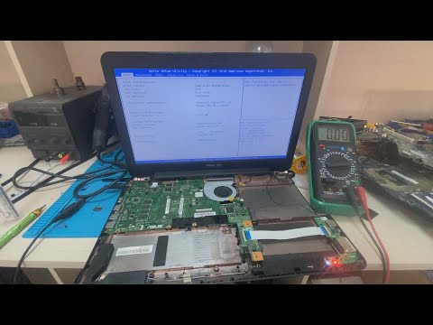 Asus x555l не включается. Ремонт на 15 минут
