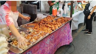 ဘန်ကောက်ညဈေးလည်ကြမယ် #bangkok #nightmarket