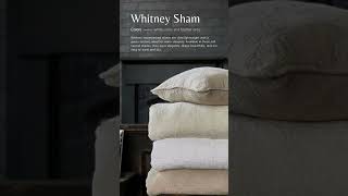 What make Whitney Stonewashed Shams – Light, Layered Luxury for Effortless Sleep | #LatestBedding screenshot 2