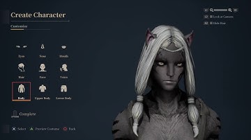 Bless Unleashed : Character Creation - Varg Female (ver.b)