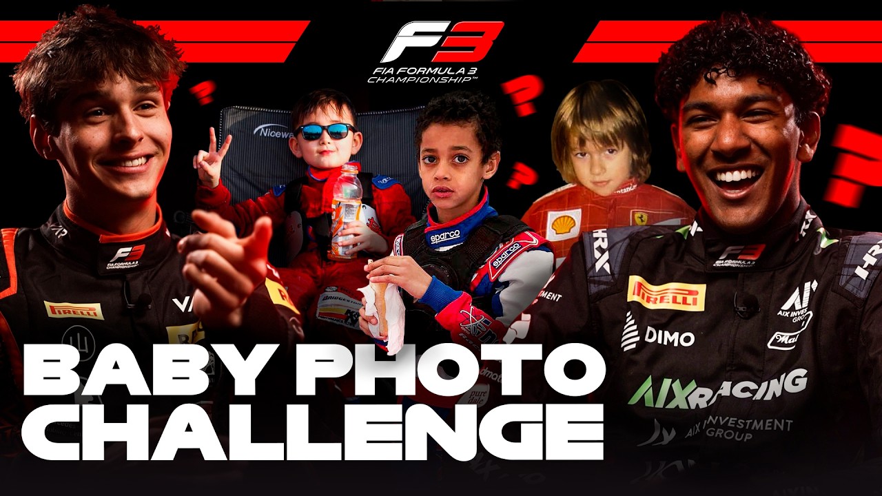 F3 Drivers Play Who's That Baby!