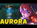 Wild Rift Aurora Mid Lane Gameplay in Season 20 (Build &amp; Runes)