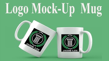 Logo Mockup Using Smart Objects in Photoshop | Mug Mock-up Photoshop Tutorial