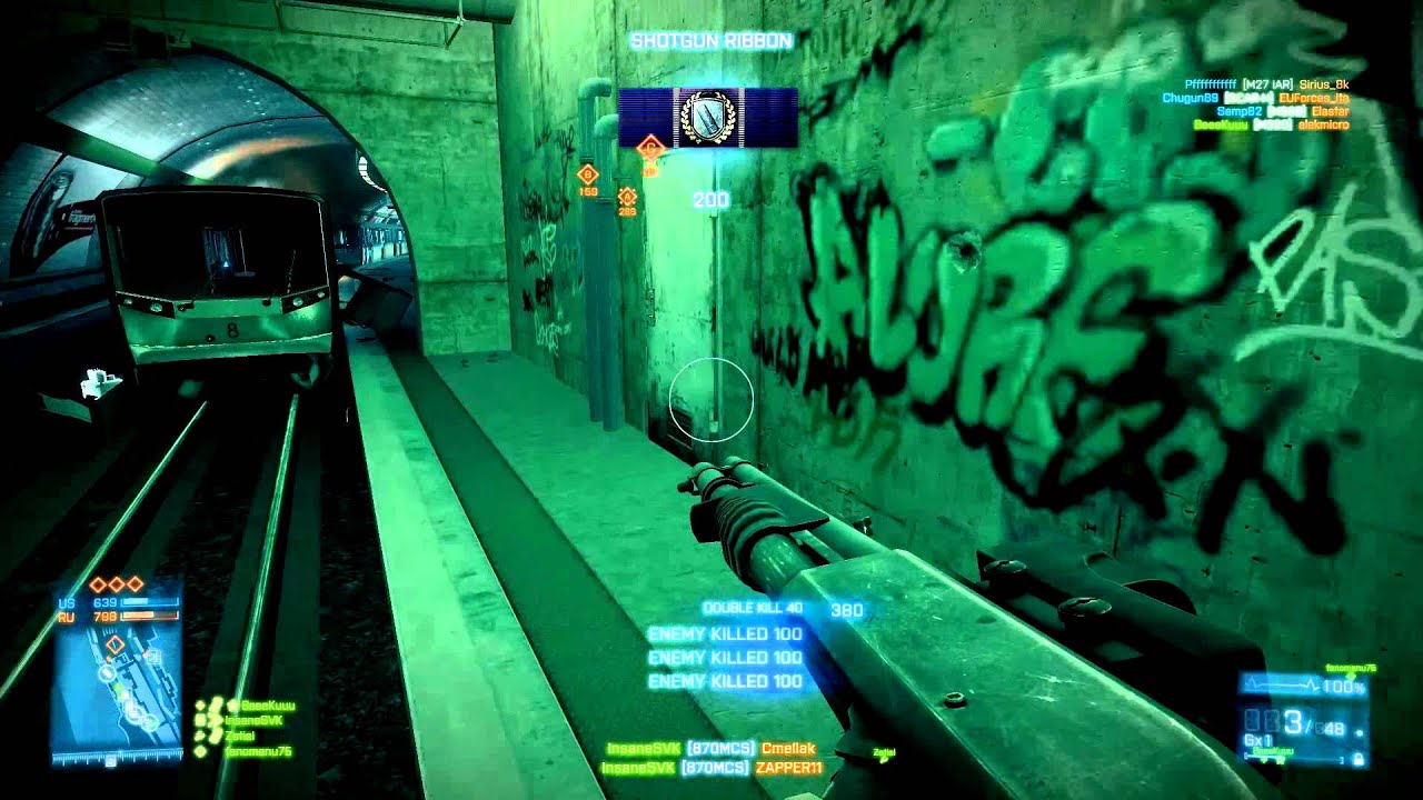 Battlefield 3 Shorts - iFlank - 870MCS