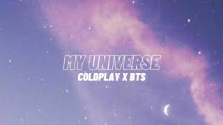 COLDPLAY X BTS - ' MY UNIVERSE' Lyrics