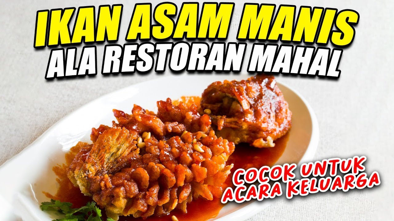 Ikan Goreng Asam Manis Khas Restoran Bisa Semudah Ini Dibuat di Rumah! Cek Resepnya ala Christo di Sini!