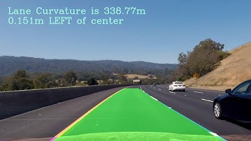 Advanced Lane finding using polynomial for curve detection