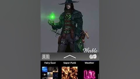 How to add a Gangster effects in werble