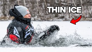 Falling Through the Ice - WHAT TO DO!