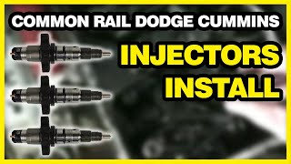Injector Install: 2004.52007 Common Rail Dodge Cummins