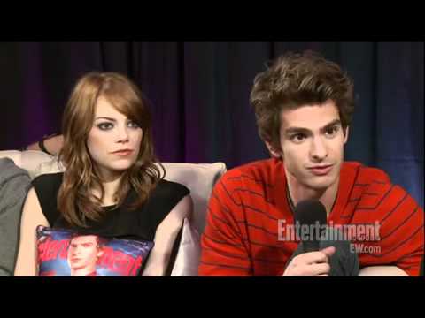 The Amazing Spider-Man Cast At Comic Con = EW Interview 