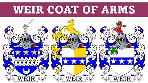 Weir Coat of Arms