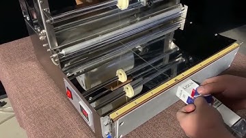 Cellophane wrapping machine for box Simple operation, easy to tear