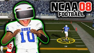 I USED PSVR ON PS3 | NCAA Football 08 Campus Legend Ep.14