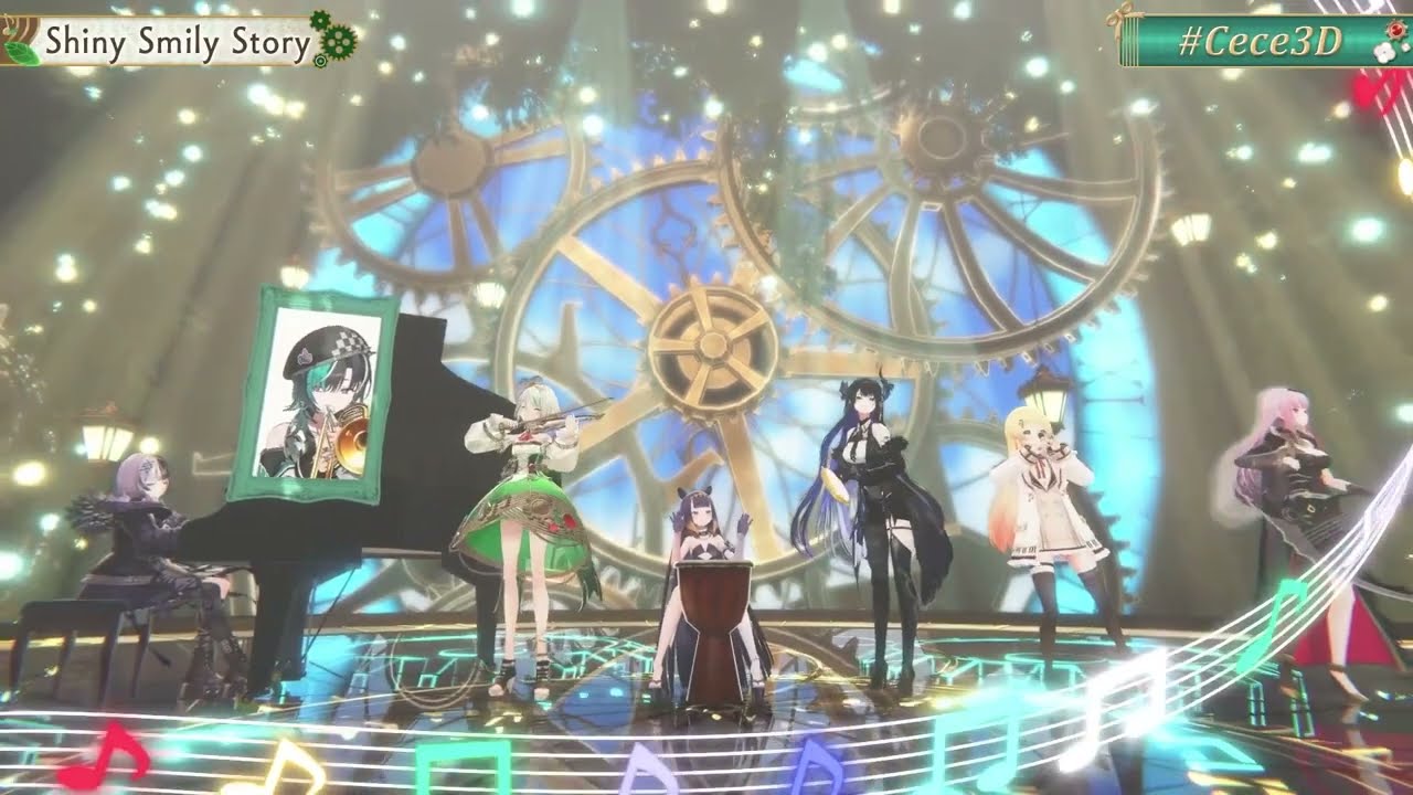 Shiny Smily Story – Cecilia 3D Debut 2025 (Instrumental)【CC/HololiveEN】