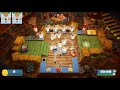 Overcooked 2 - CARNIVAL OF CHAOS DLC - Level 1-2 | 2 Player COOP 4 STAR