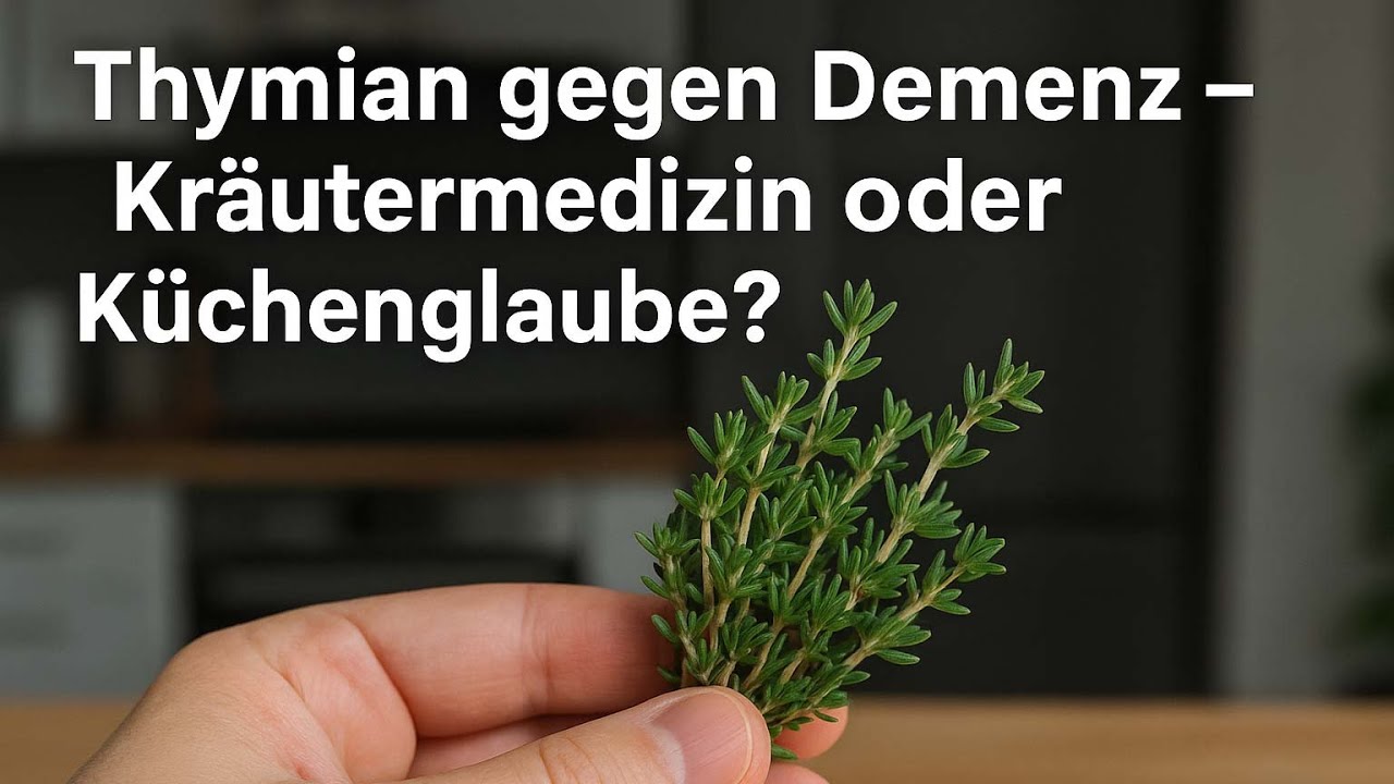 Vergiss Alzheimer? Thymian will ins Hirnspiel eingreifen