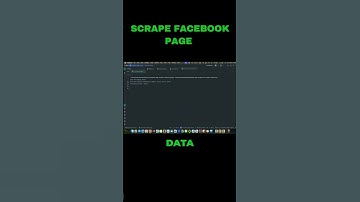 Part 7 - How to scrape Facebook pages for free