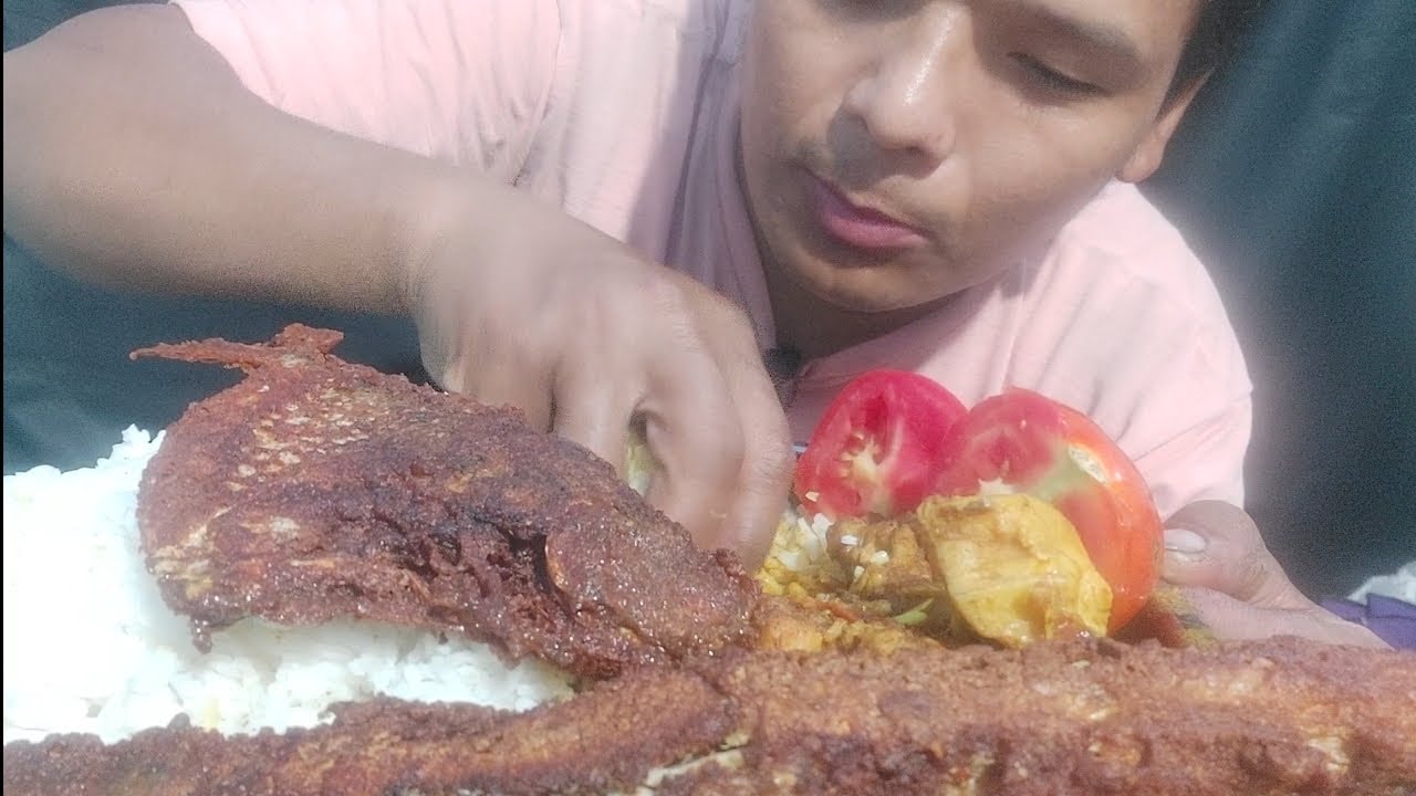 After Long Time chiken With Long Fish Curry.