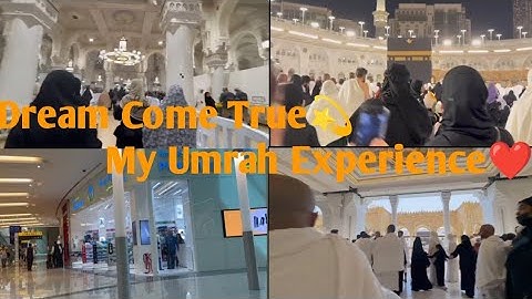“Dream Come True💫My Umrah Experience”❤️ | ZeeVlogs 