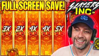 WE GOT the MOST INSANE FULL SCREEN SAVE on THIS HIGH ROLLER SESSION!!