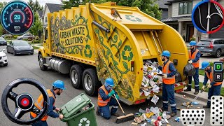 Extreme Garbage Truck Driving Game: 3D Garbage Dumper Truck 2026 - Simulator! Android Gameplay