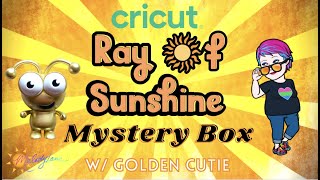 Rays of Sunshine Mystery Box from Cricut with Golden Cutie.