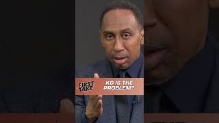 The moment Stephen A. Smith unleashed on Kevin Durant #shorts