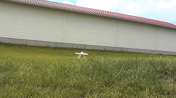 Quick test with unbalanced props 10" cheerson cx-20 quanum nova