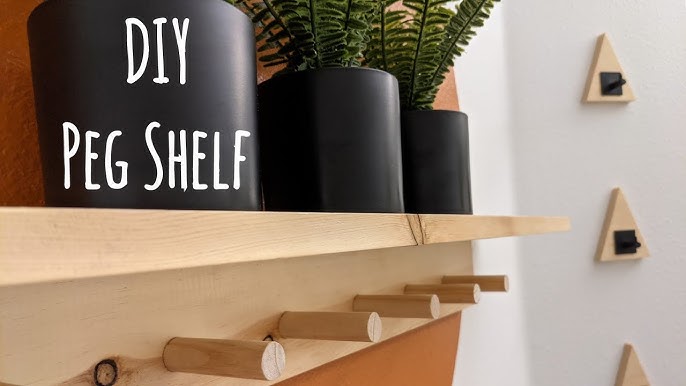 DIY // How to Build A Shaker Peg Shelf — The Grit and Polish