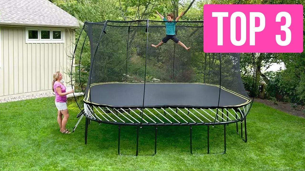 TOP 3 : Meilleur Trampoline Extérieur 2022 