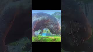 The new D-Rex cutscene in Jurassic world evolution 3! #jurassicworldevolution #jurassicworld