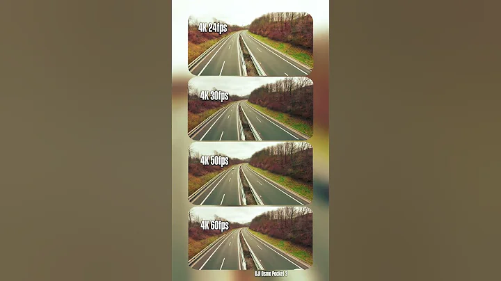 DJI Osmo Pocket 3 | Resolution Check | Comparisons | 4K 24fps 30fps 50fps and 60fps #shorts