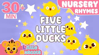 Five Little Ducks + Wheels On The Bus + more Little Mascots Nursery Rhymes & Kids Songs