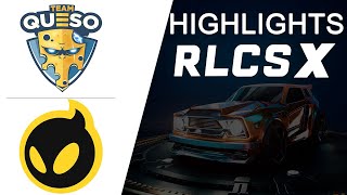 [Goals Highlights] Team Queso vs Dignitas | RLCS Season X - Spring: Europe (25 March 2021)