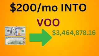 200/month into VOO