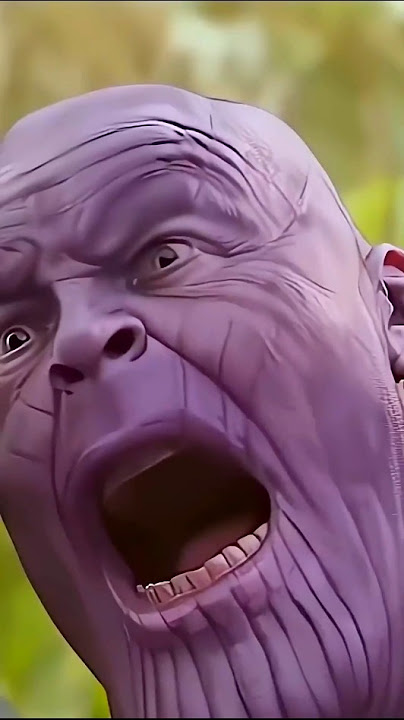 Thanos was broken by Hulk #hulk #shorts